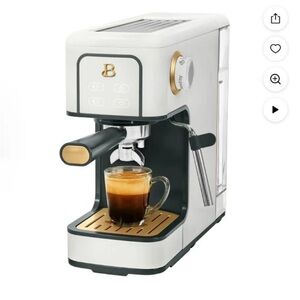 Beautiful by Drew Espresso Machine - Portucini Taupe